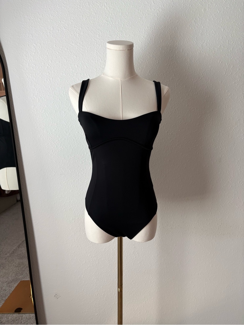 Good American Black Women's One-Piece Bodysuit